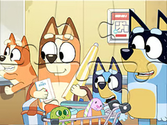 Game Jigsaw Puzzle: Bluey Shopping Day