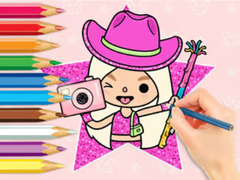 Game Coloring Book: Toca Baca World