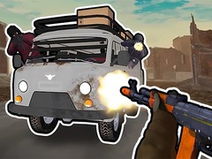 Game Road Chase. Shooter Realistic Guns