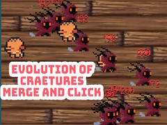 Game Evolution of Craetures Merge and Click