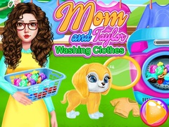 Game Mom And Taylor Washing Clothes