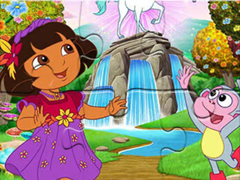 Game Jigsaw Puzzle: Dora Wonderland