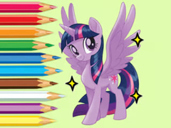 Game Coloring Book: Twilight Sparkle