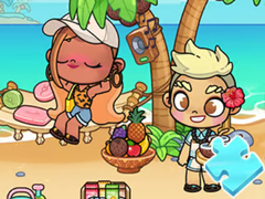 Game Jigsaw Puzzle: Avatar World Sunbathing