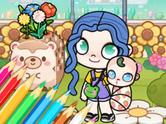 Game Coloring Book: Avatar World Babycare
