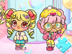 Game Jigsaw Puzzle: Avatar World Candy Girl