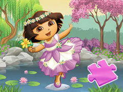 Game Jigsaw Puzzle: Dora Lake Dance