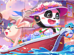 Game Jigsaw Puzzle: Baby Panda Fiesta