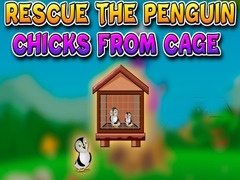Game Rescue the Penguin Chicks from Cage