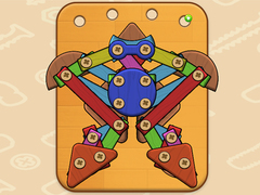 Game Wood & Screw Puzzle