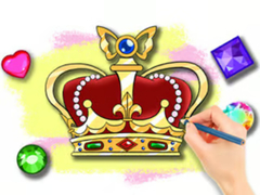 Game Coloring Book: Royal Crown