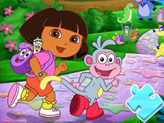 Game Jigsaw Puzzle: Dora The Explorer