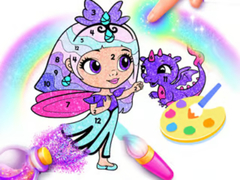 Game Coloring Book: Shiny Princess