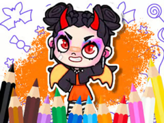 Game Coloring Book: Avatar World Cute Devil
