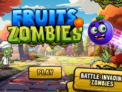 Game Fruits vs Zombies