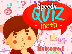 Game Speedy Quiz Maths