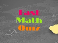 Game Fast Math Quiz