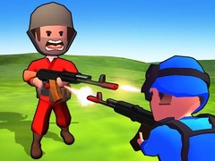 Game Little Commander. Red vs Blue