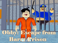 Game Obby: Escape from Barry Prison