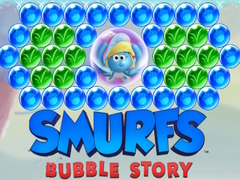 Game Smurfs Bubble Story