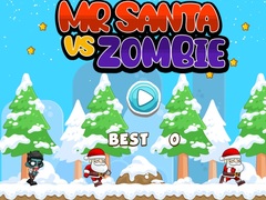 Game Mr. Santa Vs Zombie