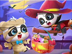 Game Jigsaw Puzzle: Baby Panda Halloween