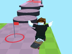 Game Obby: Skateboard Race
