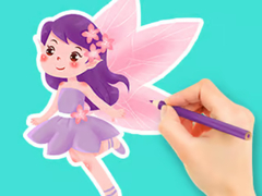 Game Coloring Book: Flower Fairy