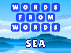 Game Words from words: Sea