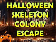 Game Halloween Skeleton Colony Escape