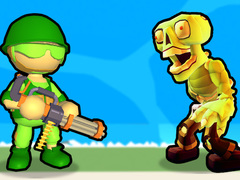 Game Destruction of Stickman Zombie