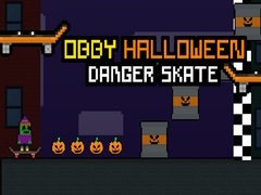 Game Obby Halloween Danger Skate