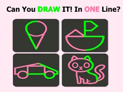 Game Brain Test: One Line Draw Puzzle