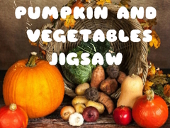 Game Pumpkin and Vegetables Jigsaw