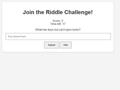 Game Riddle Challenge 