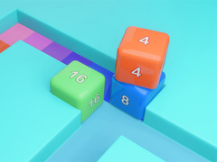 Game Maze Cube 2048