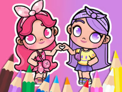 Game Coloring Book: BFF In Avatar World