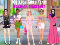 Game College Girls Team Fashion Makeover