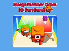 Game Merge Number Cube: 3D Run Game