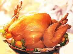 Game Jigsaw Puzzle: Thanksgiving Harvest Dinner