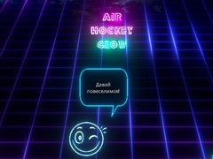 Game Air Hockey Glow