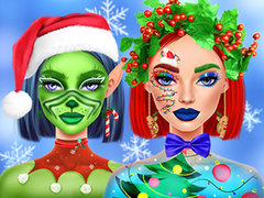 Game Ellie Christmas Makeup