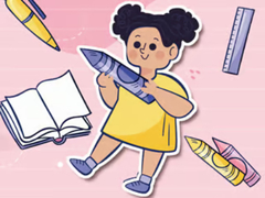 Game Kids Quiz: Stationery Story