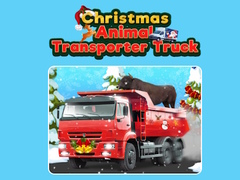 Game Christmas Animal Transporter Truck