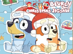 Game Bluey Christmas Jigsaw
