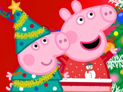 Game Jigsaw Puzzle: Peppa Pig Christmas Preparation