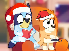 Game Jigsaw Puzzle: Bluey Christmas Party