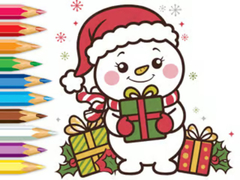 Game Coloring Book: Christmas Surprise Delivery