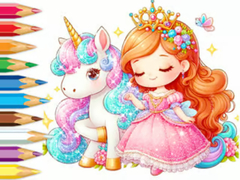 Game Coloring Book: Unicorn Secret Whisper