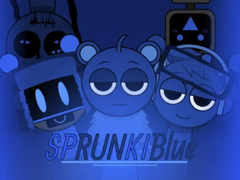 Game Sprunki Blue Mod